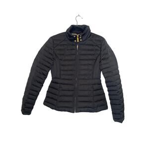 Hunter Refined Women’s Black Puffer Jacket Coat Sz Sm Zip Polyester Down Winter